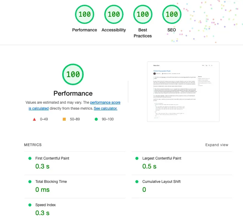 Google PageSpeed Insights